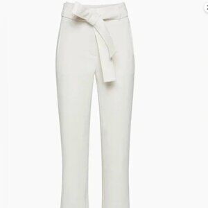 Tie Front Pants in Light Birch